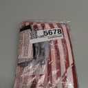 Artoid Mode Stripe America Stars Love Patriotic 4th of July Kitchen Towels Dish Towels, 18x26 Inch Memorial Day Decoration Hand Towels Set of 4
