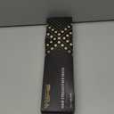 Tome Steam Straighteners Brush, Negative Ion Hair Straightener Brush to Manage & Shape, Wide Hot Comb for Medium to Thick Hair, Steam Brush for Women，Black