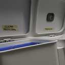 simplehuman 58L Liner Rim Rectangular Recycler, 24L+ 34L, White (White Stainless Steel)