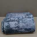 Merelax 4x6 Washable Area Rug for Living Room, Blue Boho Abstract Bedroom Area Rugs, Non Slip Entryway Rug, Low Pile Carpet for Kitchen Dining Room Study Office Kids Room