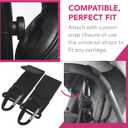 Baby & Beyond Essential Bag, Compatible with Doona Car Seat Stroller, with additional hooks and straps to be compatible with any universal stroller, Converts into Tote Diaper Bag