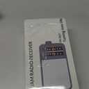 AM FM Radio Portable, Transistor Radio, Battery Powered or Mains Operated, Battery Radio with Robust Reception and Built in Speaker, Suitable for Home and Outdoor (Silver)