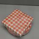 Roshtia 120 Pcs Red Gingham Paper Plates and Napkins Set, Serves 60, 7" Dessert Plates for Pizza Party, Picnic & BBQ, Red Checkered Tableware for Italian Night