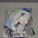 Hard & Heavy Plastic Dog Cone Collar Alternative for Medium Dogs (French Bulldog Dachshund),Pet Neck Head Protective Cone Anti-Lick, Adjustable Elizabethan Recovery Collar Cone of Shame for Healing (M(Neck Girth:11.8"-14.5"), Blue Green)