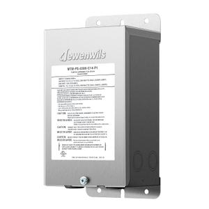 DEWENWILS 300W Low Voltage Pool Light Transformer, 120V AC to 12V/13V/14V AC, Multi-tap Safety Transformer for Pool Lighting, Spa, Underwater Fountain Lights, Outdoor Landscape Lights, UL Listed