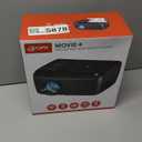 GPX Movie+ 480p Projector with DVD/CD Player and Bluetooth Transmitter, PJD713B