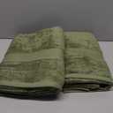 Bath Towel Set of 2, Dark Green