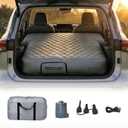 SUV Air Mattress,TENSILE SHELL Extra Sturdy & Comfortable, SUV Mattress with Durable Fabric Cover & Built-In Breathable Cotton Layer & Built-in Pump, Fit for Large and Mid-Size SUVs RAV4/Highlander