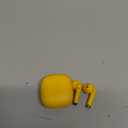 Wireless Earbuds, Bluetooth 5.4 Earbuds Stereo Bass, Bluetooth Headphones in Ear Noise Cancelling Mic, Earphones IP7 Waterproof Sports, 32H Playtime USB C Charging Case Yellow Ear Buds for Android iOS