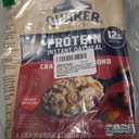 Quaker Protein Instant Oatmeal, Cranberry Almond, 12g Protein per Serving, Whole Grains, No Artificial Flavors, No Added Colors, 2.18 oz Packets, (6 Pack) best by 02/22/26 