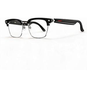 AI Smart Translation Glasses,Real-Time Multi-Language Translation Built-in Mic & Speaker Anti Blue Light Lenses,Video Translation Travel Friendly Lightweight Design 1-Year Software Trial