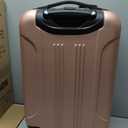 Travelers Club Cosmo Luggage, Rose Gold - 20 Inch, 20-Inch, 1-Piece