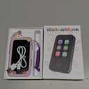 Kids Smart Phone Toys for Girls Age 3-9, Touchscreen Dual Camera Kids Phone, Christmas Birthday Gifts for Age 3 4 5 6 7 8 9, Toddler Learning Play Toy with Music Player, 8G Card (Purple)