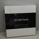 Art3d 3D Paneling Textured 3D Wall Design, Grey Diamond, 19.7" x 19.7" (12 Pack) (Matt Grey)