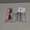 Worthofbest Hotfix Rhinestone Setter, Hot Fix Applicator Tool Bedazzler Kit with rhinestones, Kit, Hot Fixed Wand for Clothes Clothing Fabric Crafts, 5000 Pcs, AB Crystal, Clear, 3 Gems Sizes, Tips