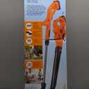 BLACK+DECKER 20V MAX Weed Eater, Edger and Sweeper Combo, Includes 2 Batteries and Charger, Cordless Electric Weed Wacker and 130 Mph Hard Surface Leaf Blower, 10 in. (LCC222)
