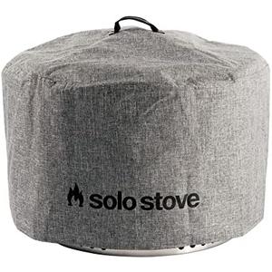 Solo Stove Yukon Shelter - Weather-Resistant Round Cover for Solo Stove Yukon Fire Pit and Accessories - PVC-Coated Polyester with Aluminum Reinforcement - Year-Round Protection, Black