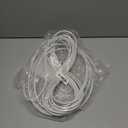 Cat 6 Ethernet Cable 40 ft, 10Gbps High Speed Ethernet Cable, Internet Cable Outdoor&Indoor, Rj45 Cat6 Cable Long Ethernet Cable for Computer, Router, Modem, PS4/5, Xbox, Gaming- White