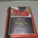 9 Foot Christmas Tree Storage Bag, Extra Large Artificial Tree Storage Container, Tree Holder Bag, Wear-Resistant 600D Oxford Fabric, Lightweight, Reinforced Thick Handles, Card Slot (Red)