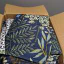 Levtex Home English Forest Navy Reversible Full/Queen Comforter Set (90x94in) with 2 Pillowcases (26x20in) - Floral Bedding - Navy, Green - Rayon Full/Queen Size Comforter Set - Soft, Pre-Washed