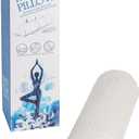 Support Neck Roll Pillow - Cervical Bolster with Comfort Memory Foam Support for Spine, Neck, Back, Lumbar - Removable Washable Soft Cover- 18 x 4.5 inch for Stress Pain Relief