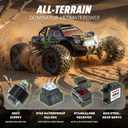 Hosim 1/10 Fast Brushless RC Cars for Adults & Boys 68+ KM/H 4WD RC Truck