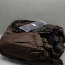 ColourTree 4' x 50' Brown Fence Privacy Screen Windscreen Cover Fabric Shade Tarp Netting Mesh Cloth - Commercial Grade 170 GSM - Cable Zip Ties Included - We Make Custom Size