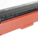 Toner Cartridge, Smart IC Chip Long Lasting Clear Printing Printer Toner Cartridge for Color Laserjet Pro M281fdw M281cdw M254dw M280nw M254nw