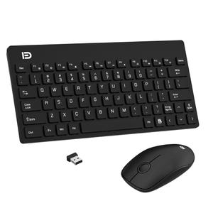 Mango Era Compact Wireless Keyboard and Mouse Combo, Mini Small Travel Keyboard and Mouse for Laptop, 2.4G Portable USB Wireless Keyboard Set for PC, Computer, Windows
