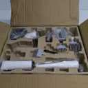 Dog Grooming Vacuum, Pet Grooming Kit with Dog Clippers, 2.5L Dust Cup 11000Pa Dogs Vacuum for Shedding Grooming, 5 Grooming Tools Home Cleaning in 1, Low Noise Pet Grooming Vacuum for Dogs, PG50 (Gray)