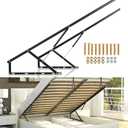 Dyna-Living 4.6FT Bed Lift Mechanism 120kg/264.5lbs Load Capacity Pneumatic Gas Spring for Storage Bed Box or Sofa Bed