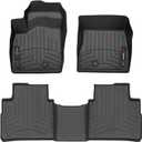 WeatherTech Custom Fit FloorLiners for Nissan Rogue - 1st & 2nd Row (4417701-4416442), Black
