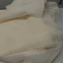 Champagne Backdrop Curtains Chiffon Sheer Voile Curtains 2 Panels 29x120 Inches Long Chiffon Curtains for Backdrop Wedding Decorations for Reception Sheer Drapes for Engagement Birthday Party Events