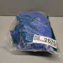 ReachMe Womens Casual Adjustable Bib Overalls Classic Wide Leg Jumpsuits Vintage Barrel Overalls Baggy Pants with Pockets (Medium, Denim Blue)