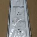 KAQAHIDO Utensil Caddy with Drain Holes, Cutlery Organizer for Kitchen Countertop Drawer 3pcs Bins Set Silverware Holder for Spoon, Fork and Knife, White