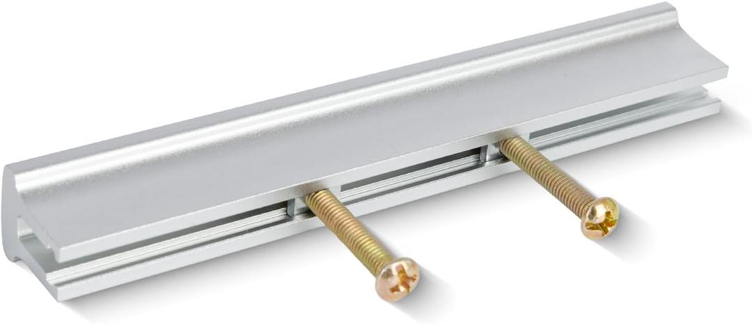 10PCS Adjustable Drawer Pulls, Cabinet Handles 1" in to 4" in Hole Centers, Kitchen Dresser Hardware for Cupboard, Doors, Furniture Silver