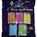 Halloween Glow Stick Necklaces Costume Accessory, 25 pk 