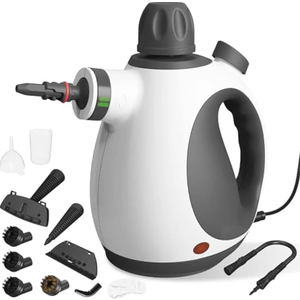 Handheld Steam Cleaner, Powerful Pressurized Steam Cleaner with Safety Lock & 14 Cleaning Accessories,MultiSurface Natural Steam Cleaner for Home Car, Furniture, Grout, Upholstery, Couch