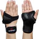 Wrist Guard Protective Gear Wrist Brace Impact Sport Wrist Support for Skating Skateboard Snowboarding Skiing Motocross (Medium)