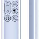 New Replacement Remote Control fit for Dyson TP04 TP06 TP09 DP04 Pure Cool Air Purifier Purifying Desk Fan-Colors: (Silver)