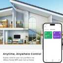 Afloia Air Purifiers for Bedroom Home Large Room, 2.4GHz Wi-Fi Smart 3 in 1 Filter Air Purifiers for Pets Allergy Odor Smoke Dust Mold Pollen, Air Cleaners Work with Alexa and Google Assistant