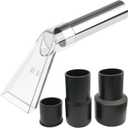 Happy Tree Universal Fit All Shop Vacs with 2-1/2" and 1-7/8" and 1-1/4" Adapters Wet-Dry Extraction Accessory for Upholstery & Carpet Cleaning and Auto Detailing, Shop Vac Extractor Attachment, Smal