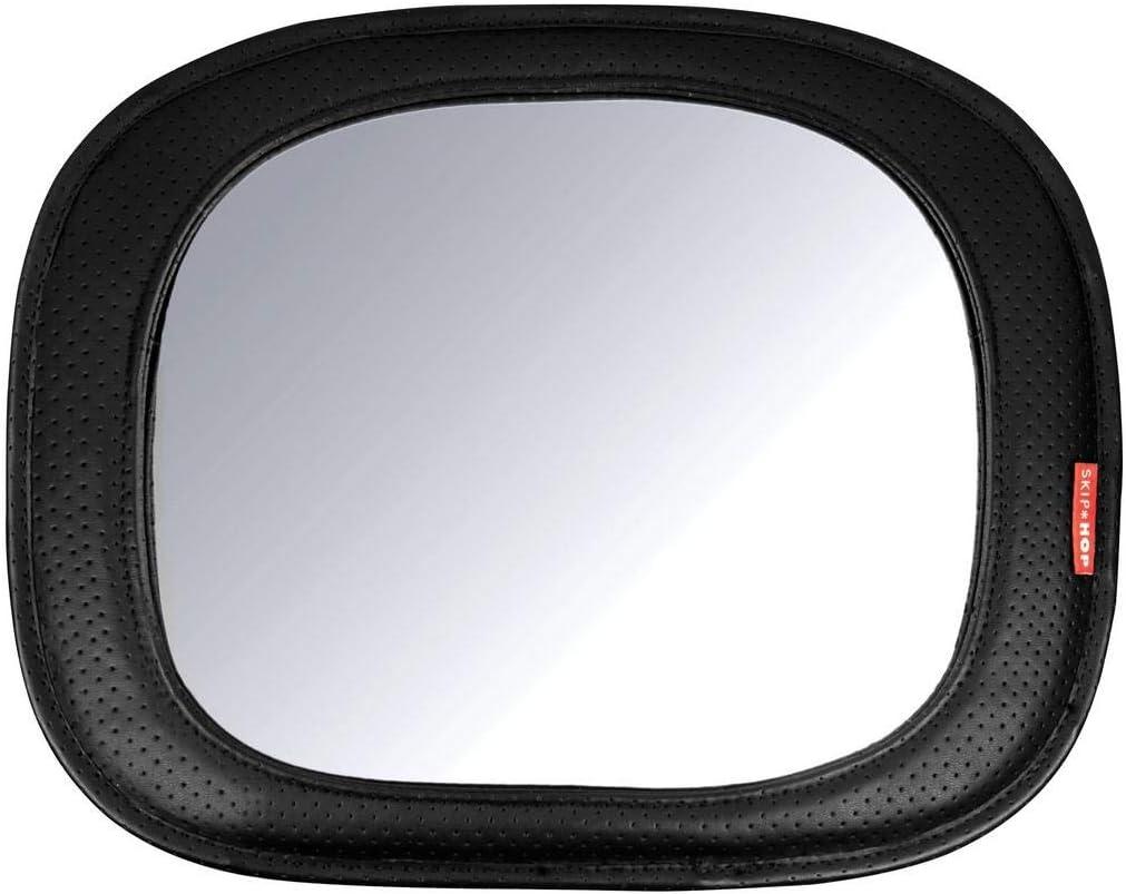 Skip Hop Baby Car Mirror, Style Driven, Black (5x12 Inch (Pack of 1)