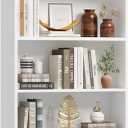 FACBOTALL 82" Tall Bookshelf, 7-Tier Open Shelves Bookcase, Freestanding Display Storage Shelves, Tall Bookcase Home Decor Furniture for Home Office, Living Room, Bedroom, White