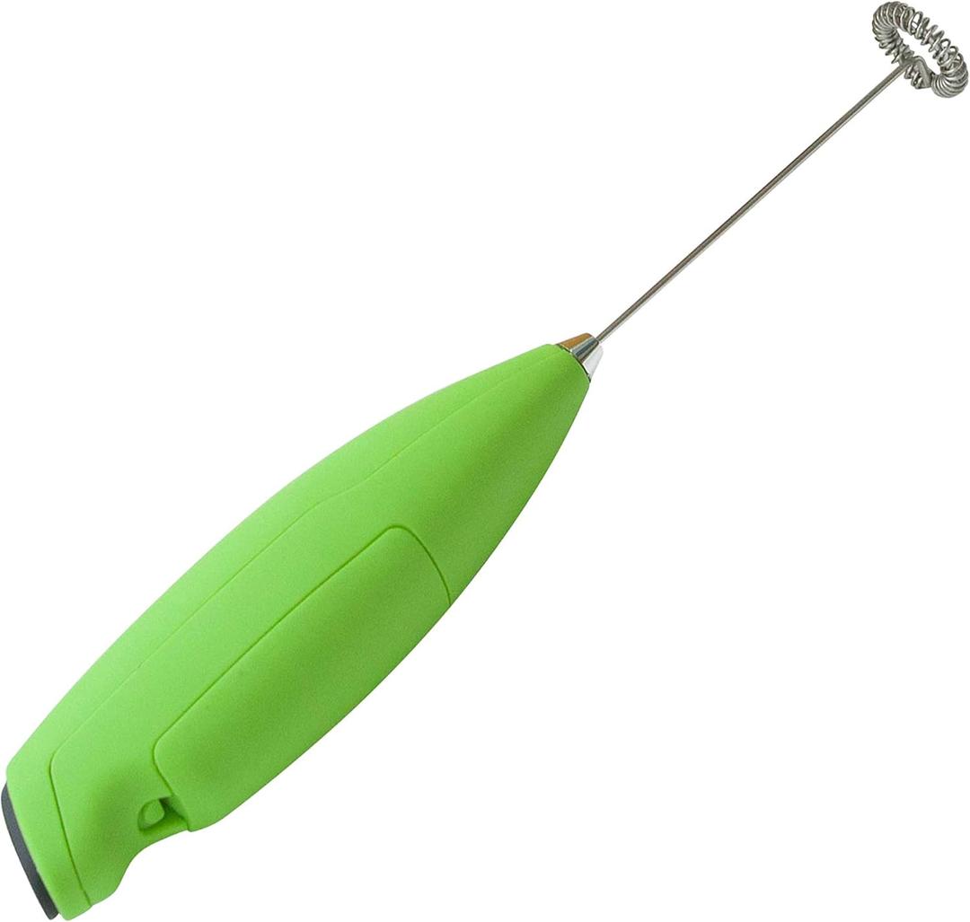 Jacent Battery Operated Handheld Milk Frother, 1 Pack, Mix Foamy Cocktails, Whip Up Sauces And Salad Dressings, Make Whipped Cream, Breakfast Omelets