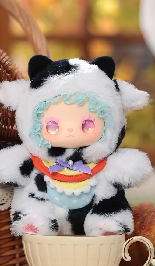CALEMBOU Plush Doll Blind Box Figures, 6.7'' Cute Stuffed Animal Blind Plush, Kawaii 1 of 6 Possible Mystery Boxes Collectible Toys Cute Soft Plushies Birthday Gifts