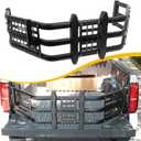 Upgraded Truck Bed Extender Fit for Toyota Tacoma 2005-2026 Aluminum Tailgate Extender, with Molle Panel and Flagpole Bracket