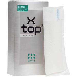 X Top for Men Incontinence Pouch, Level 2, 12 Pack