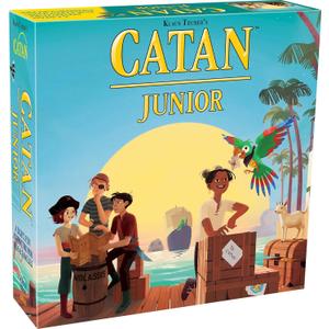 CATAN Junior Board Game - Swashbuckling Adventure for Young Pirates! Strategy Game, Fun Family Game for Kids and Adults, Ages 6+, 2-4 Players, 30 Minute Playtime, Made by CATAN Studio