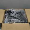 HOUSE DAY Black Plastic Hangers 60 Pack - Heavy Duty Non-Velvet Hangers with 360 Swivel Chrome Hook & Non Slip Notches - Slim Space Saving Clothes Hangers Ideal for Dresses Coats Shirts Jackets
